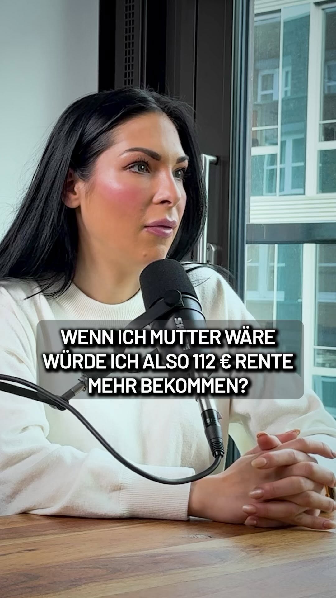 Instagram-Post: Mehr Rente als Mutter